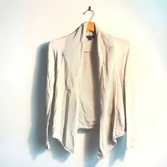 🌼EXPRESS CREAM CARDIGAN SWEATER 🌼 - Picture 1 of 3